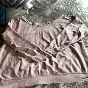 Pink Long Sleeve Top